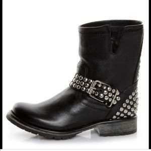Steve Madden Fraankie studded moto boot